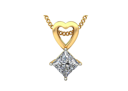 Solitaire Pendant